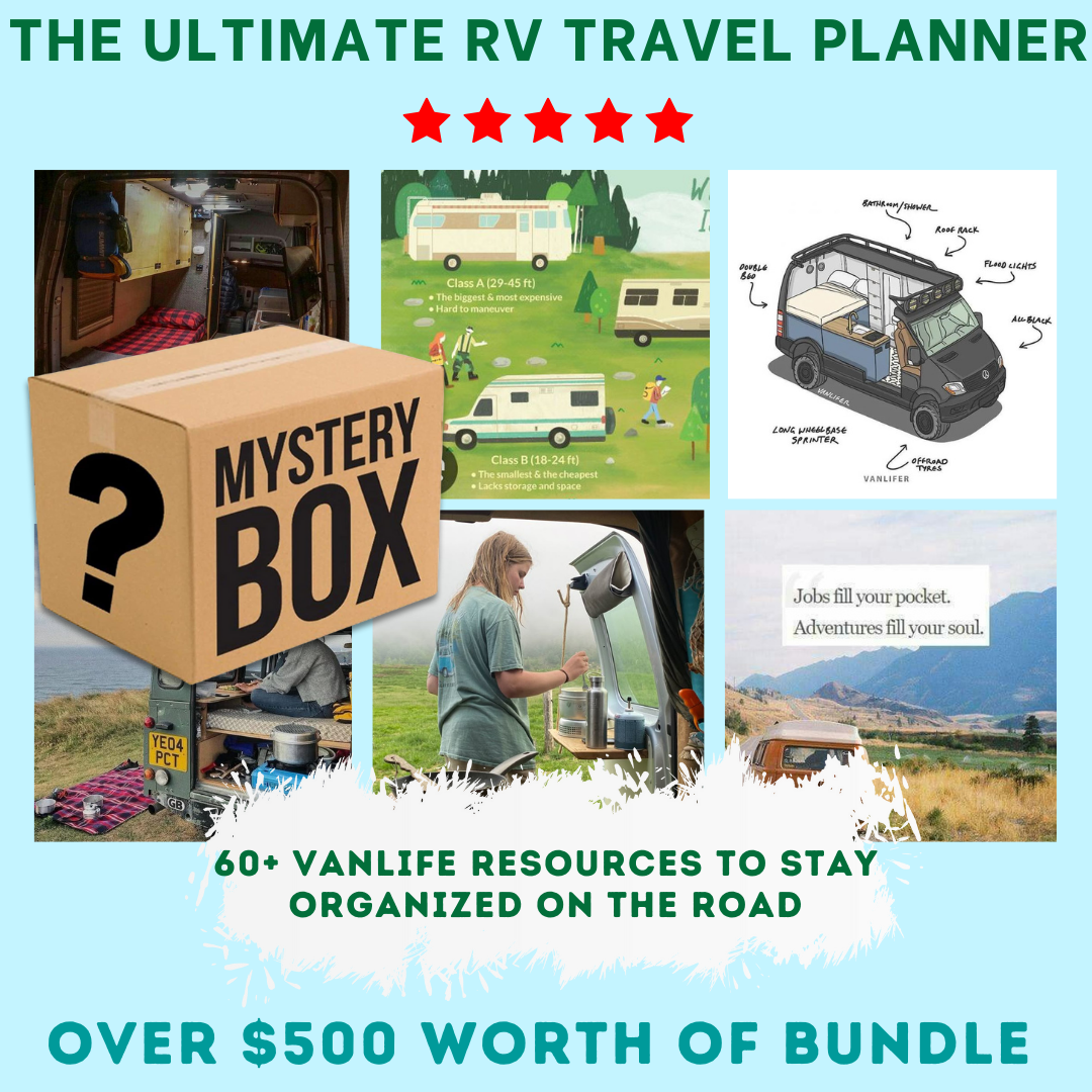 The Ultimate RV Travel Planner Mystery box