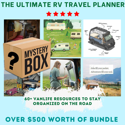 The Ultimate RV Travel Planner Mystery box